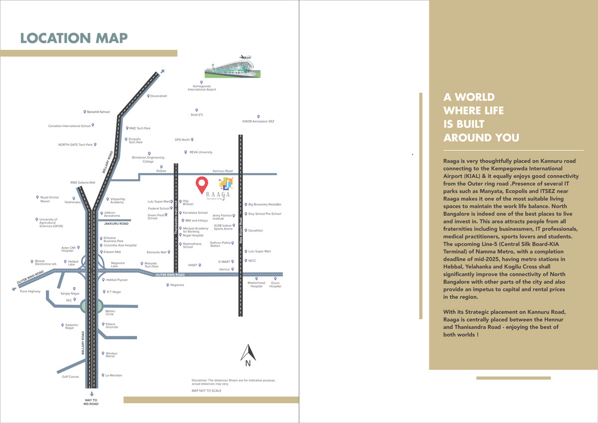 Kolte Patil Raaga Location Map