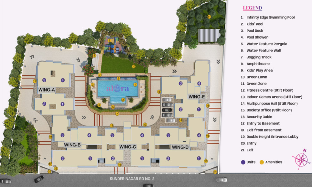 Kolte Patil Alora Master Plan