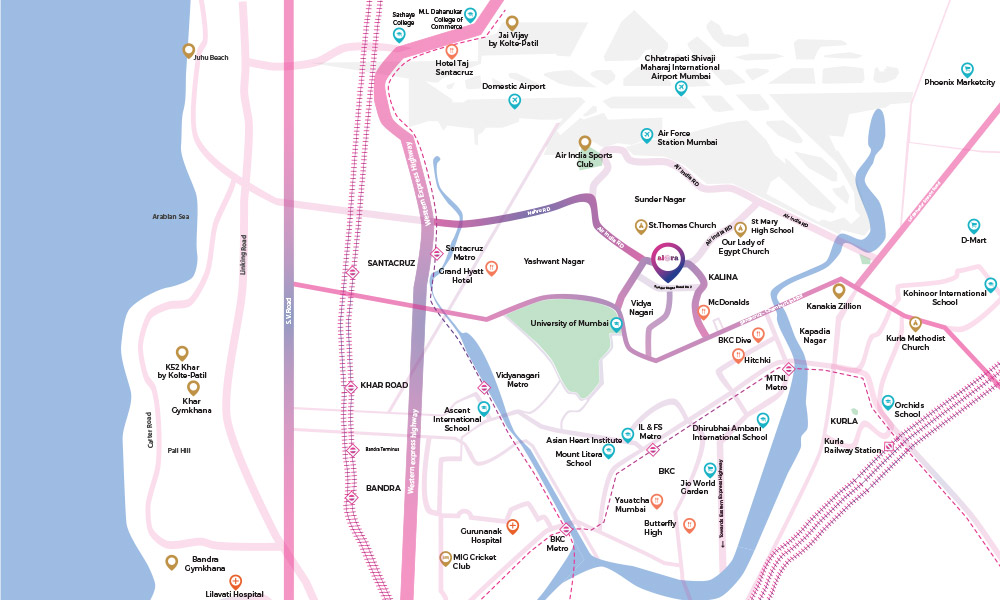 Kolte Patil Alora Location Map