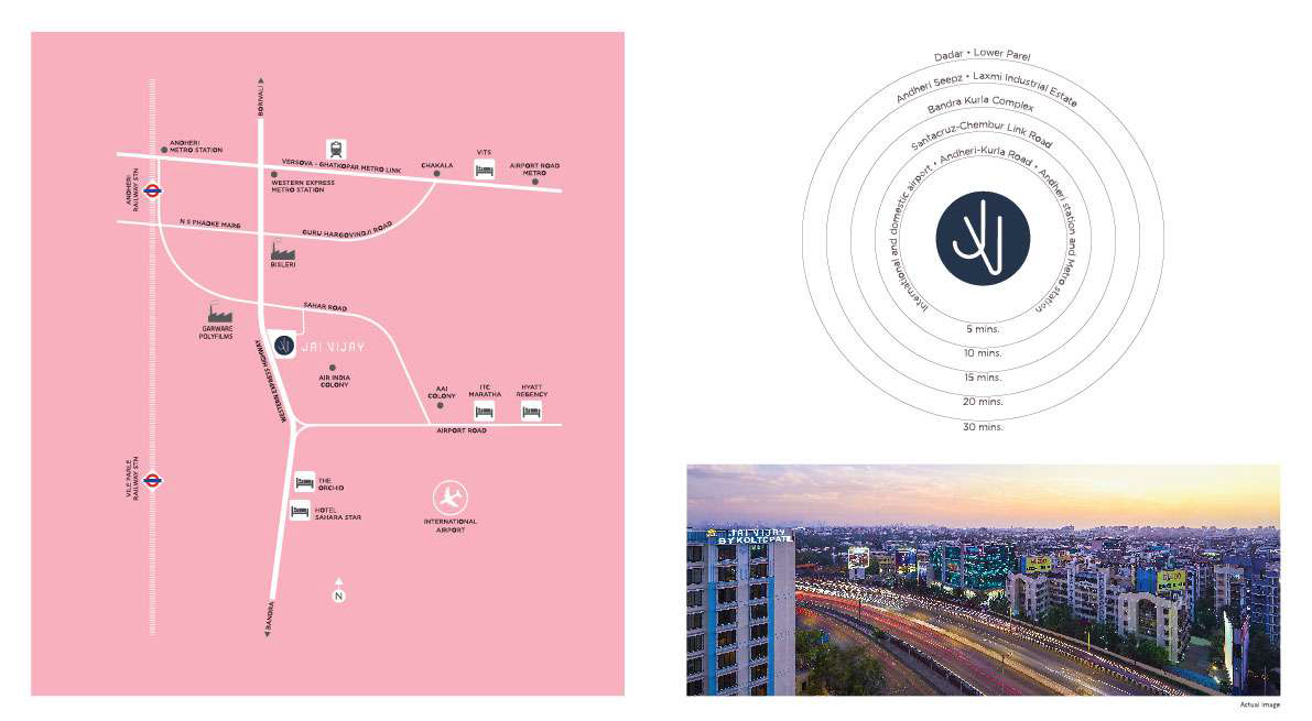 Kolte Patil Jai Vijay Location Map