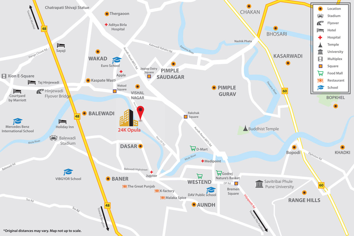 Kolte Patil 24k Opula Location Map