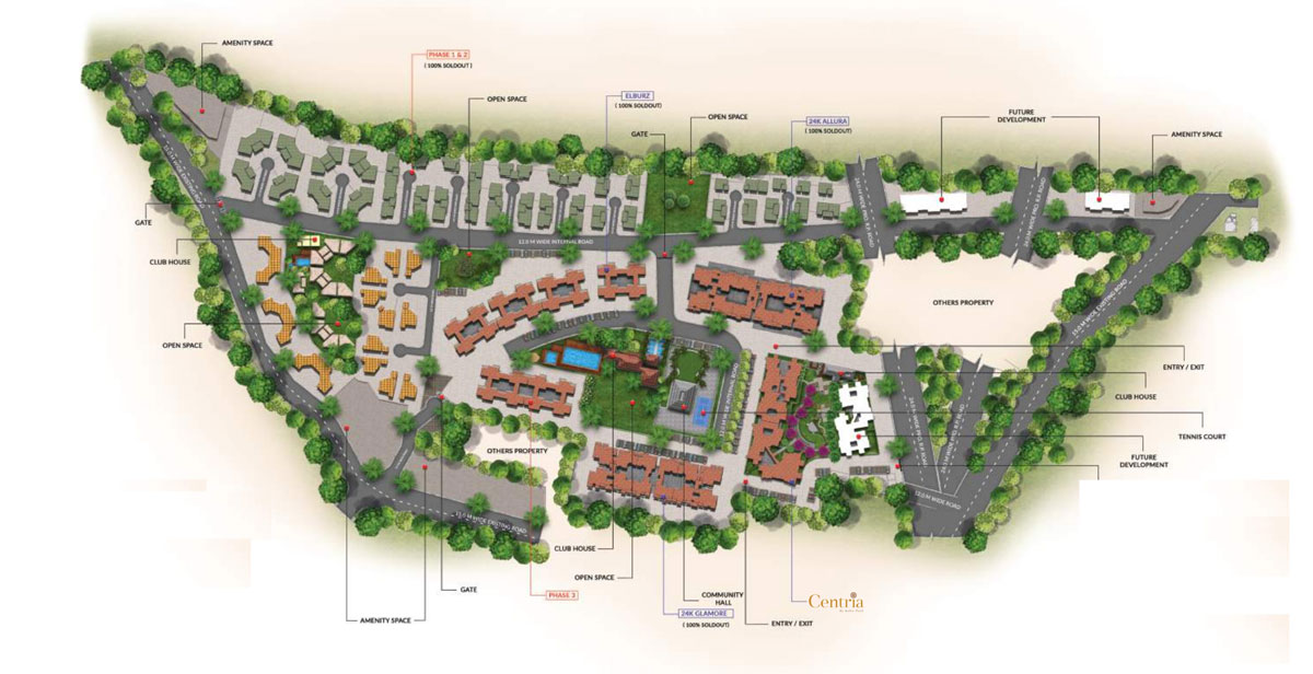 Kolte Patil Centria Master Plan