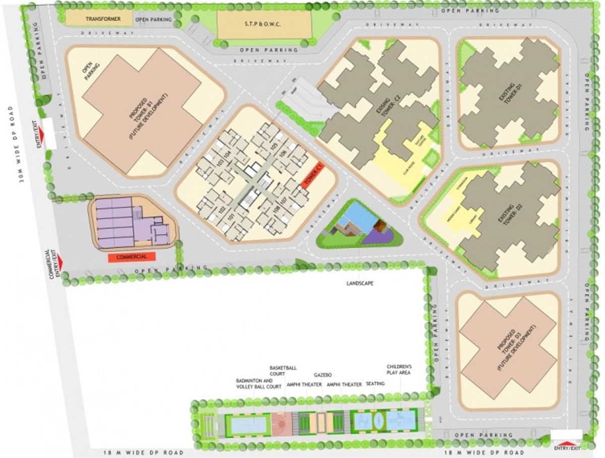 Kolte Patil Crown Master Plan