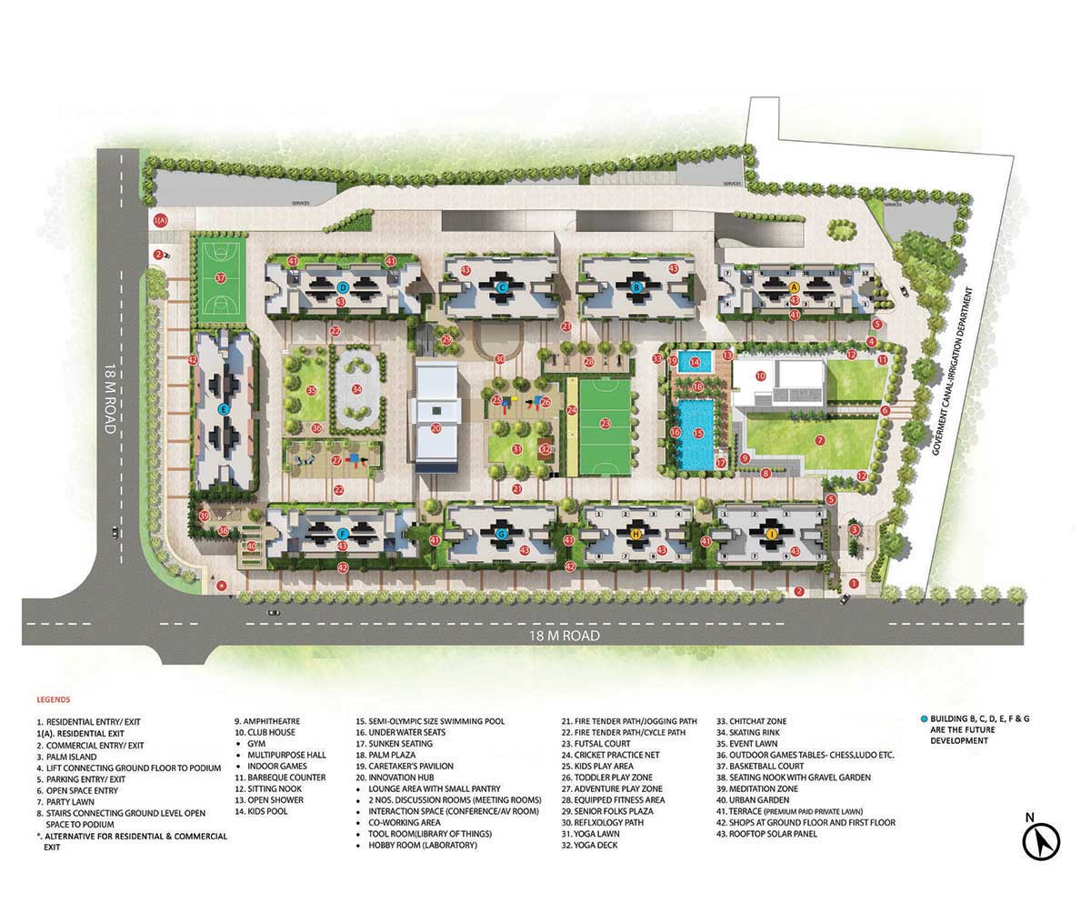 Kolte Patil Highmont Master Plan