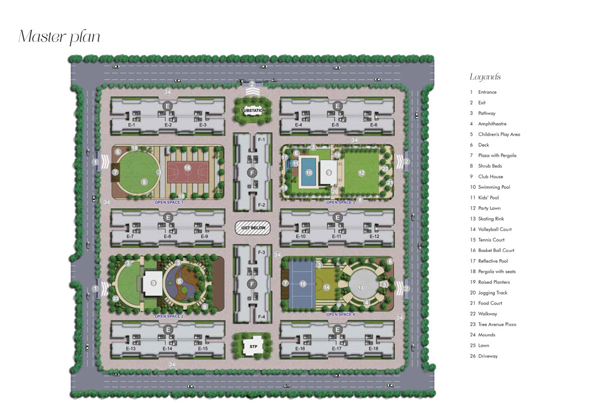 Kolte Patil Ivy Apartments Master Plan