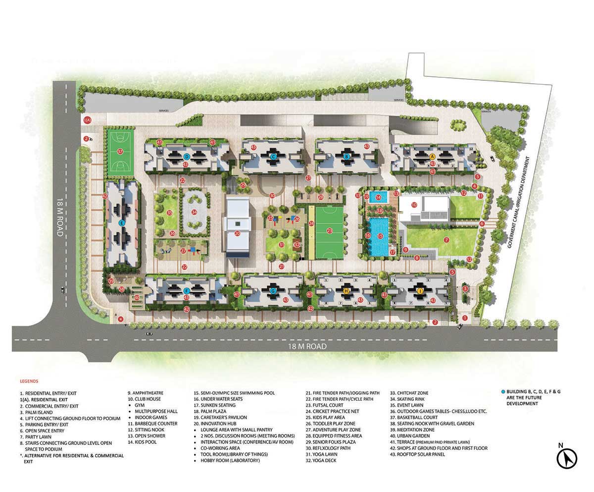 Kolte Patil Life Republic Master Plan